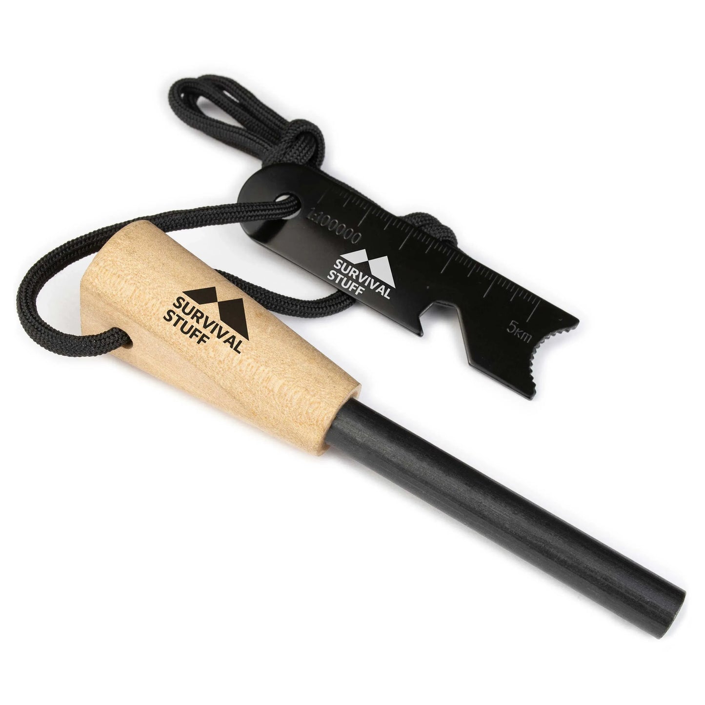 Survival Stuff Survival Stuff Feuerstahl Tann schwarz - ASMC