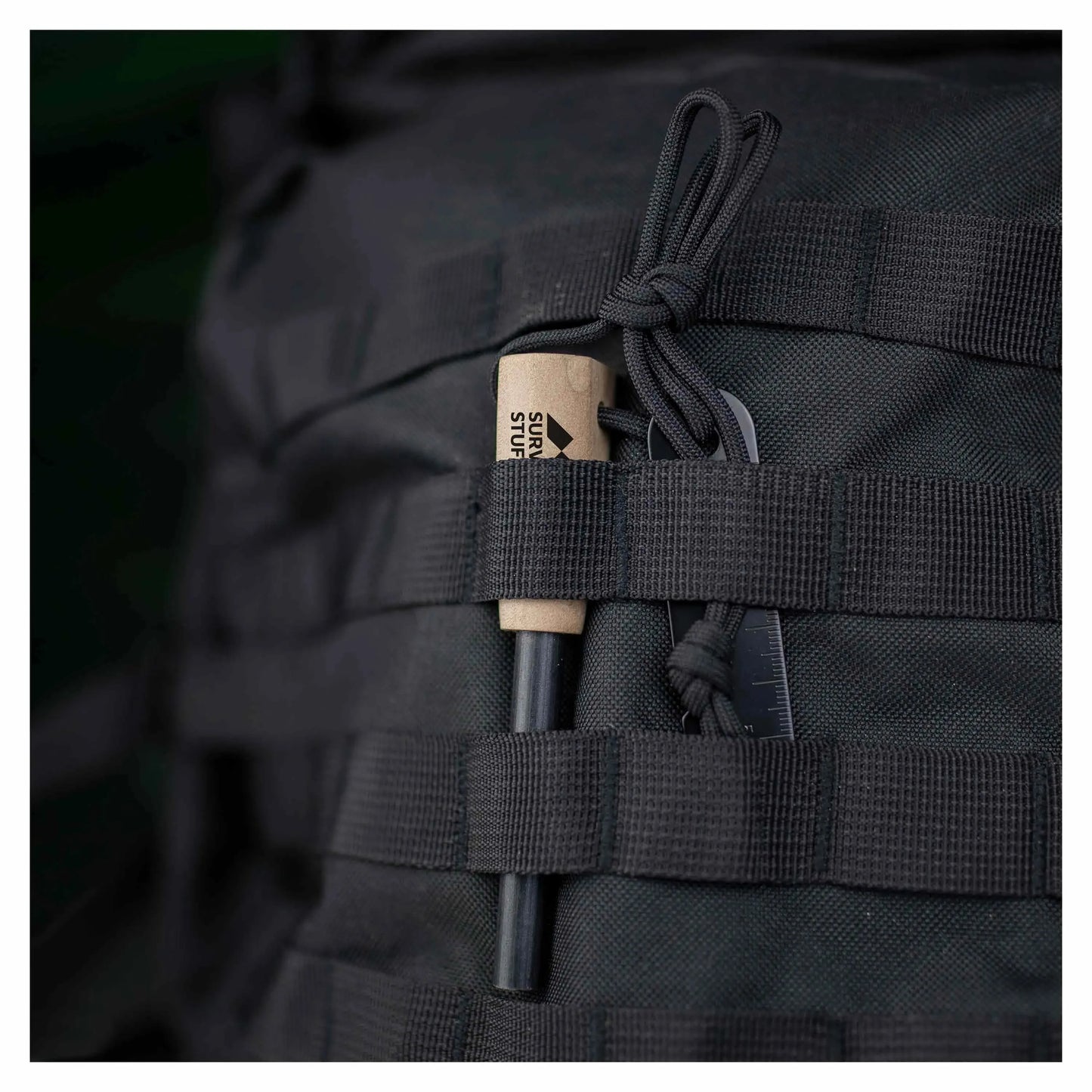 Survival Stuff Survival Stuff Feuerstahl Tann schwarz - ASMC
