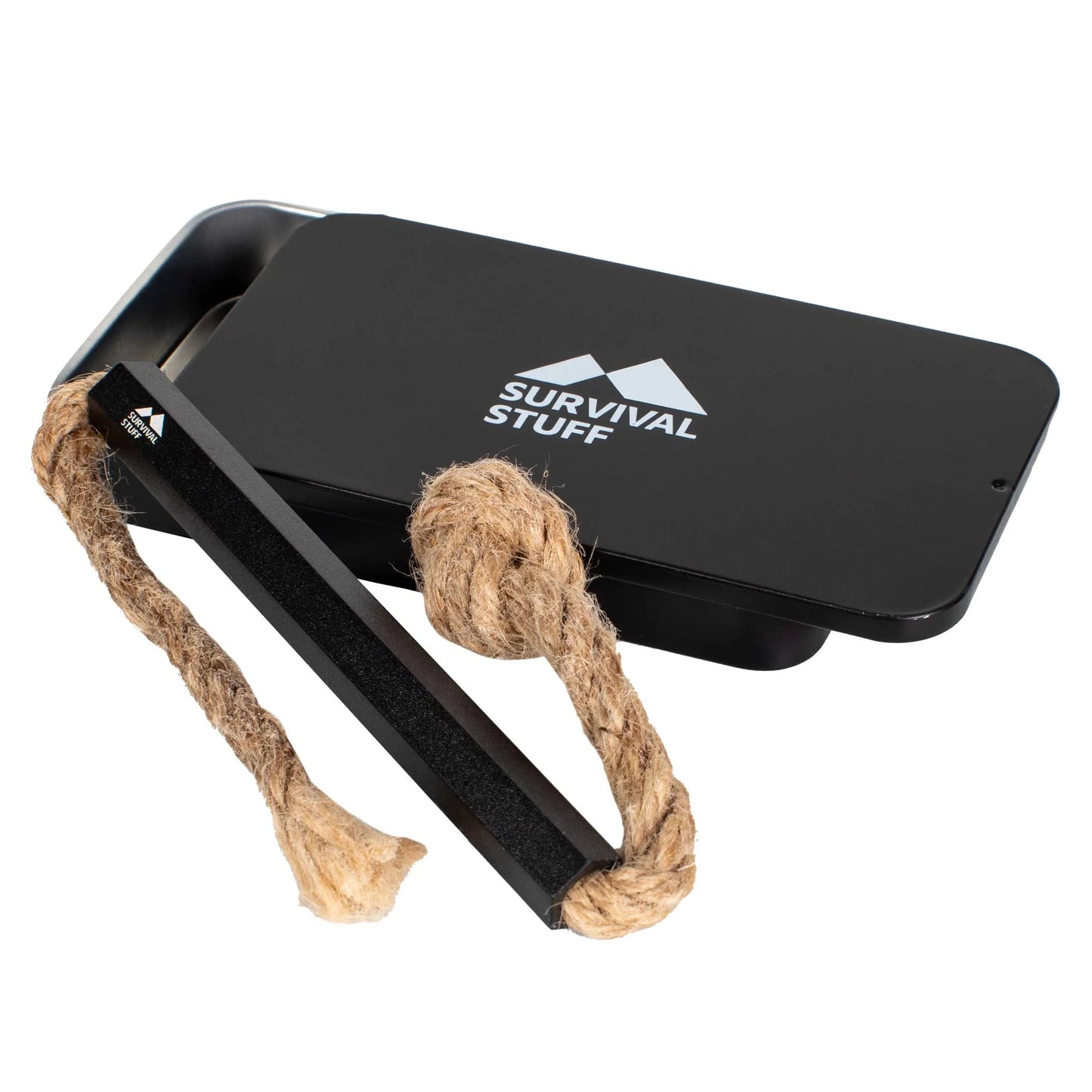 Survival Stuff Survival Stuff Feuerstahl Firerope schwarz - ASMC