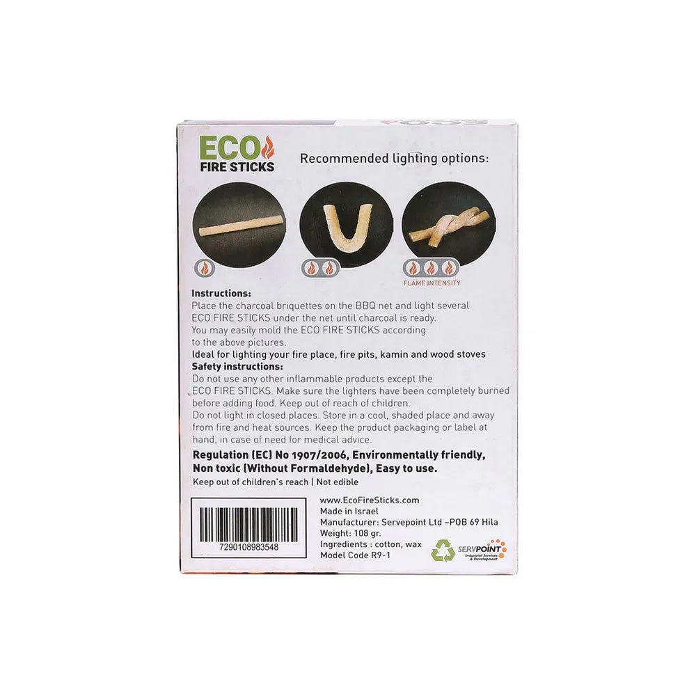 Eco Fire Feueranzünder Eco Fire Sticks 18 Stück - ASMC