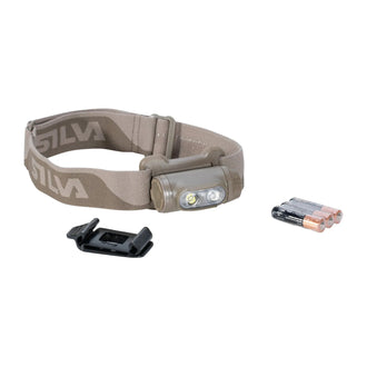 Silva Stirnlampe MR70 Taktik Zip Bag braun
