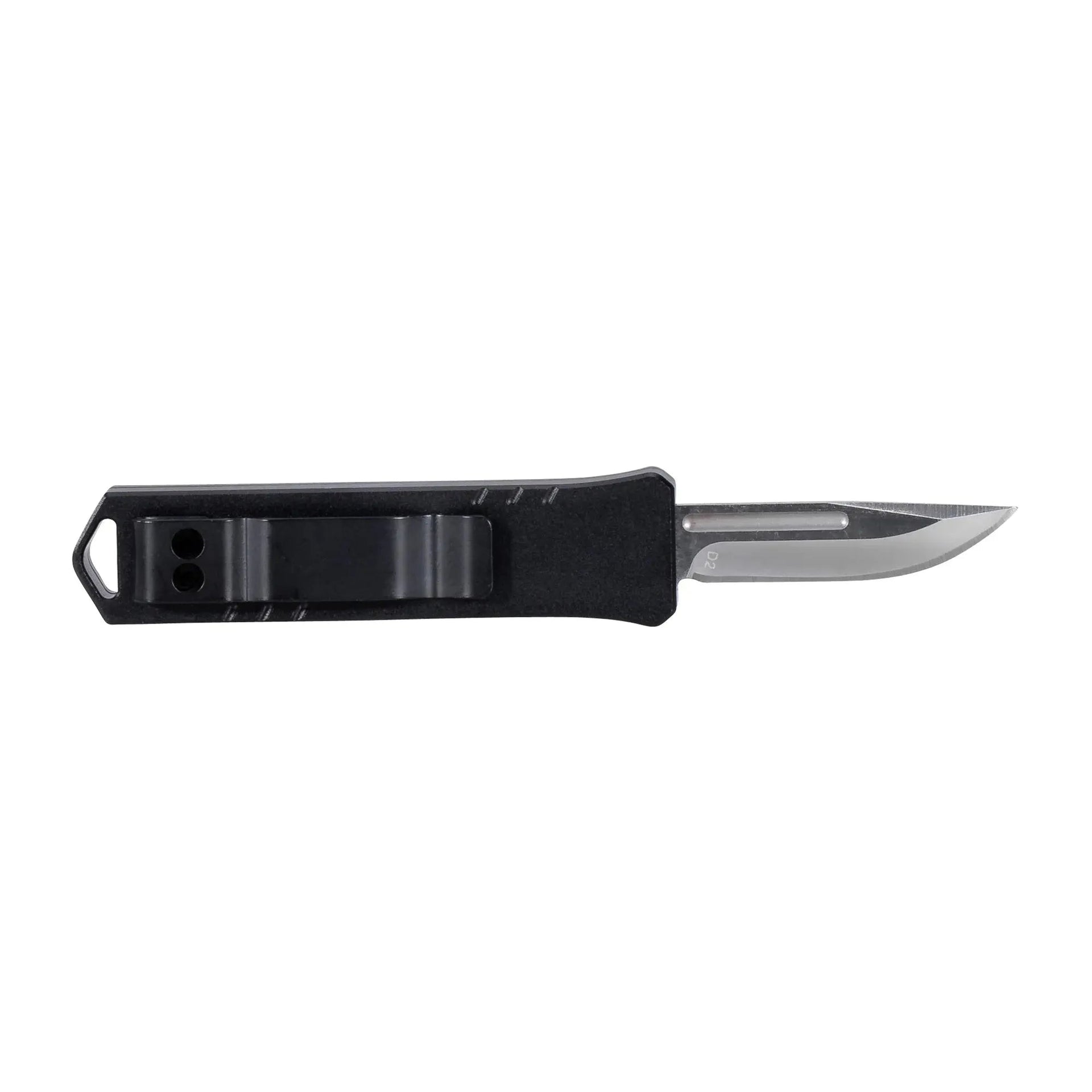Taschenmesser Micro USB OTF schwarz