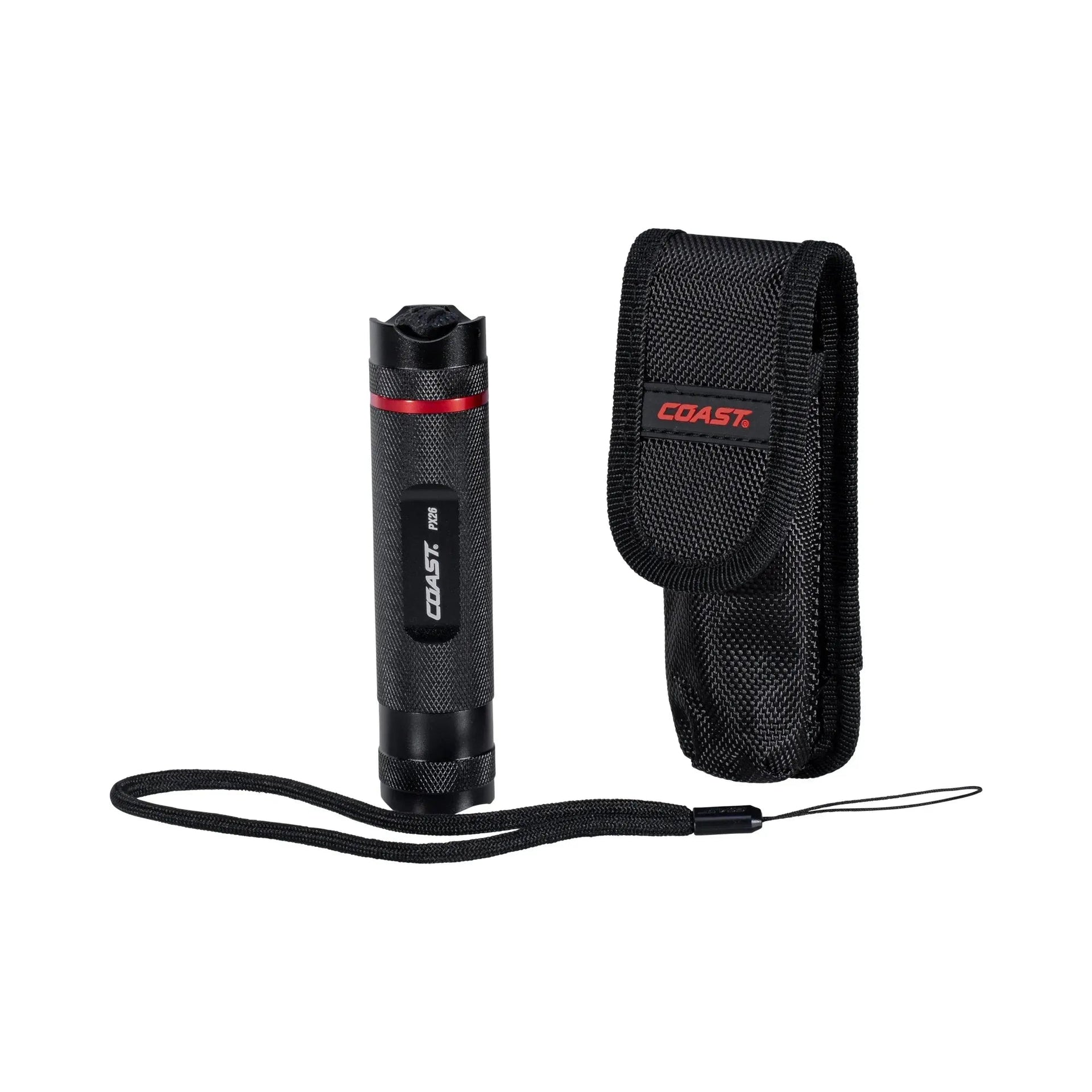 Taschenlampe PX26 265 Lumen schwarz rot