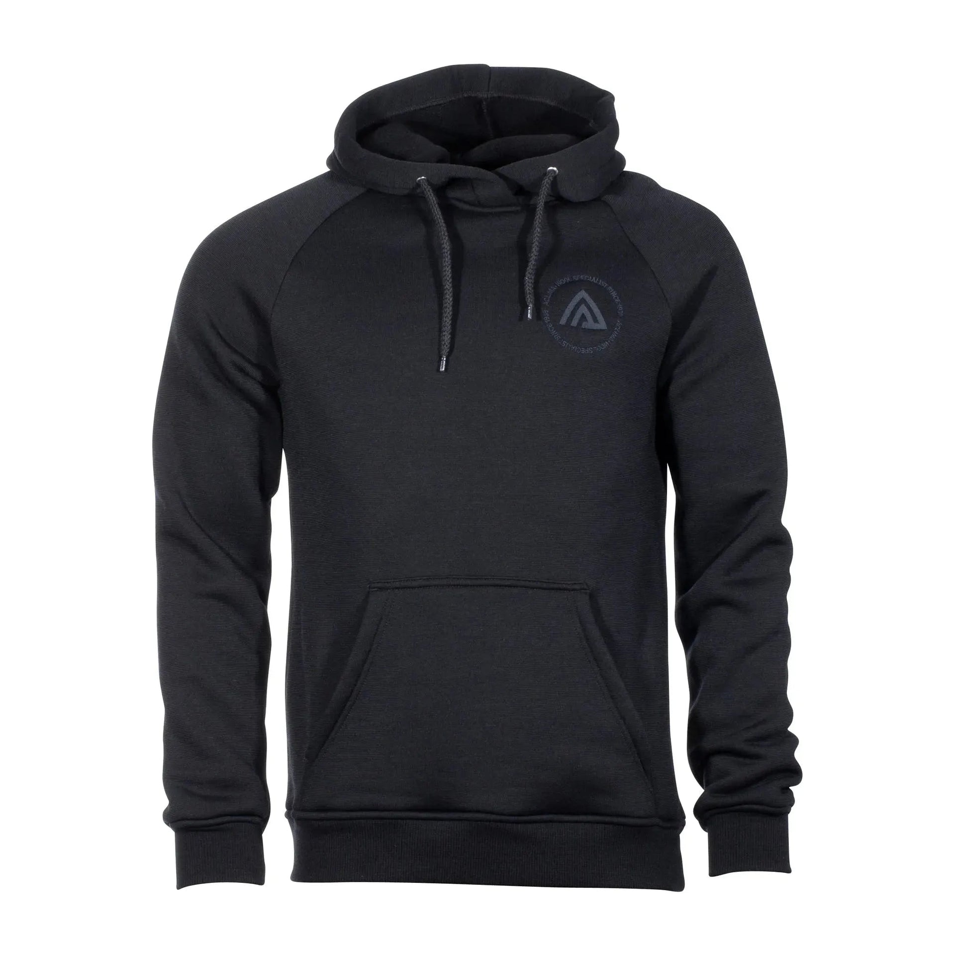 Hoodie FleeceWool V2 jet black