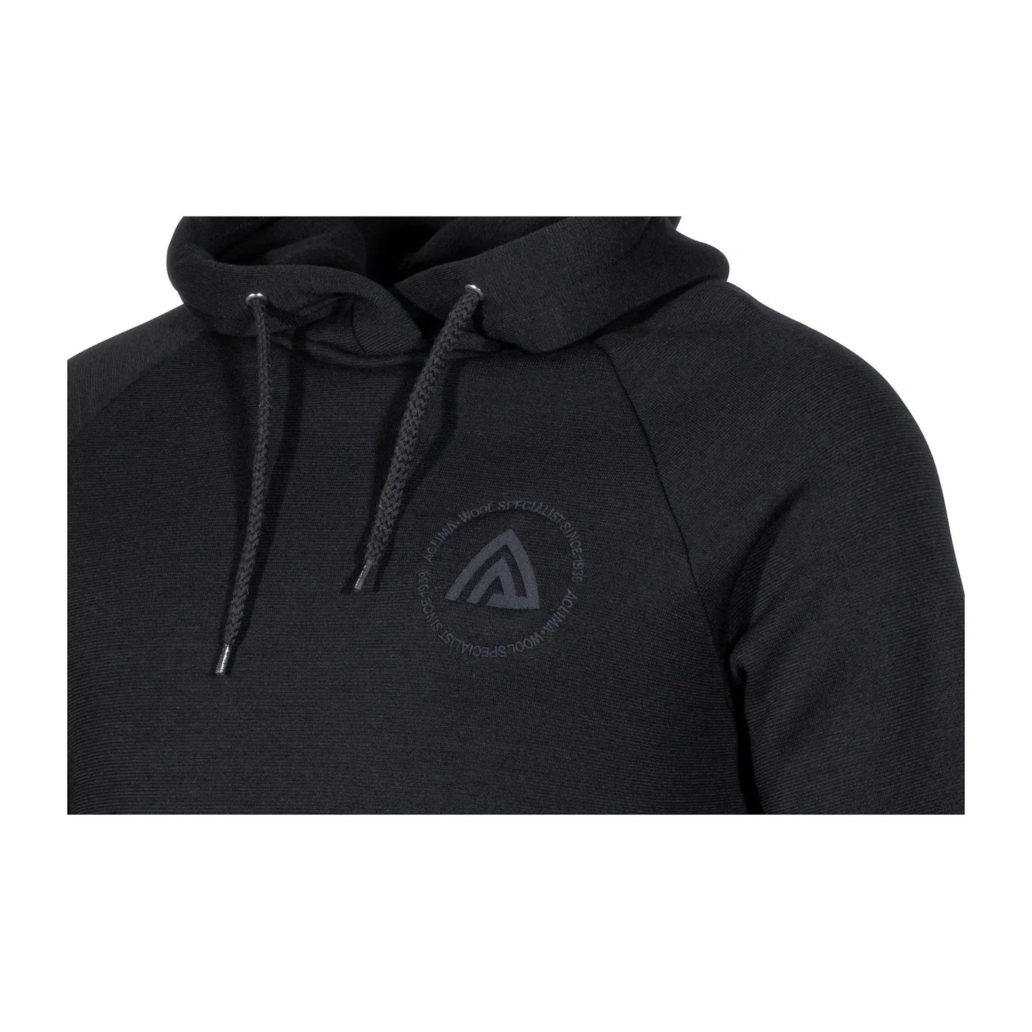 Hoodie FleeceWool V2 jet black