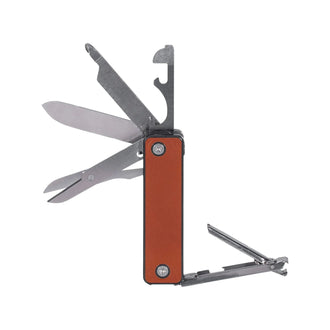 Multitool Mini M4 braun silberfarben