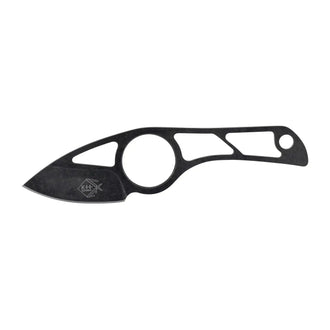 Black Skeleton Neck Knife
