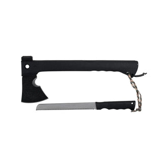 Axt mit Messer Multi Purpose schwarz