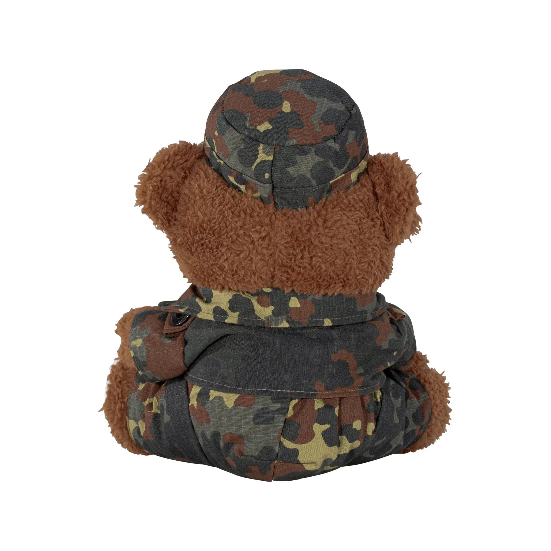 Teddybär mit Anzug und Mütze