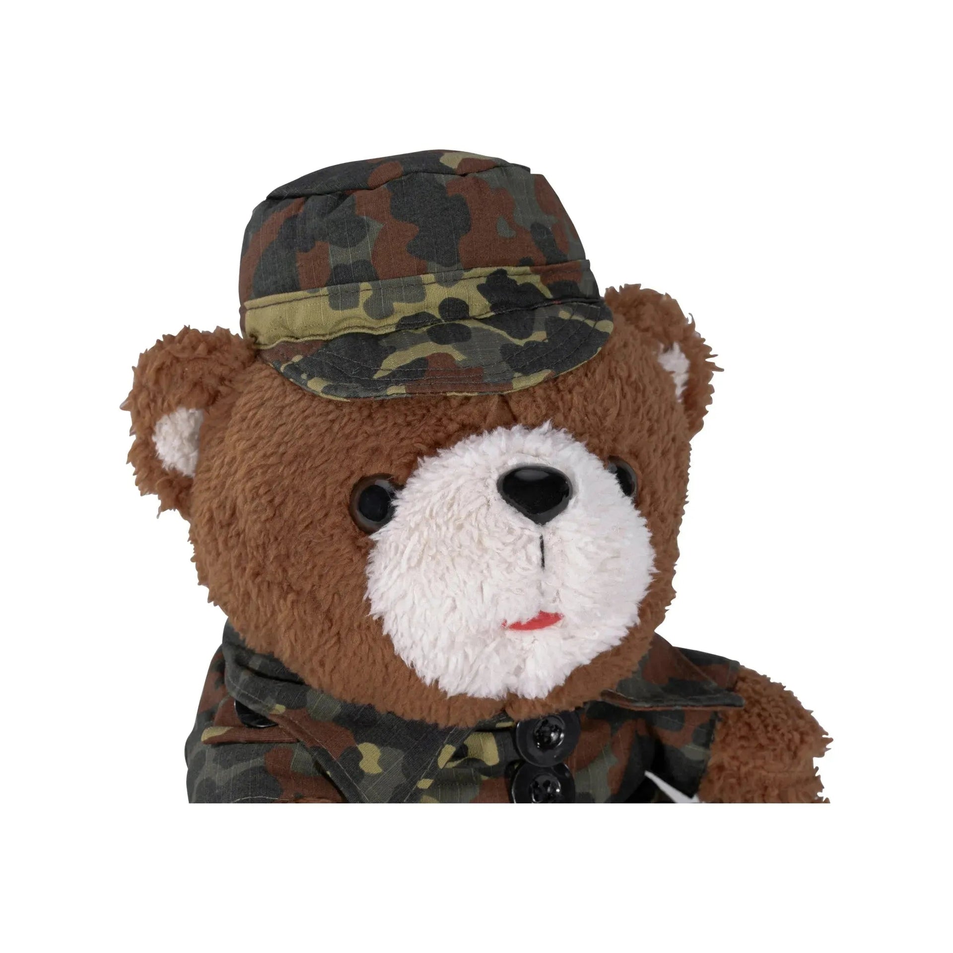 Teddybär mit Anzug und Mütze