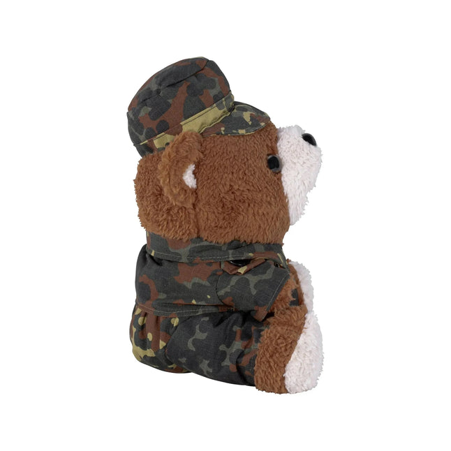 Teddybär mit Anzug und Mütze