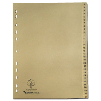 Papier-Register numerisch
