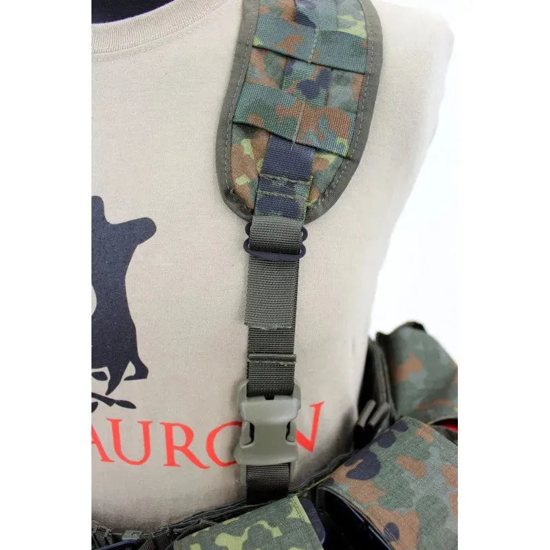 Chest Rig Nonmodular Split Front flecktarn