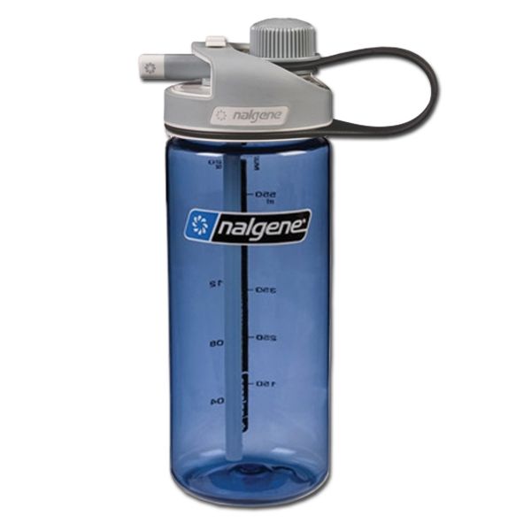Nalgene Trinkflasche Multi-Drink 0,6 Liter blau