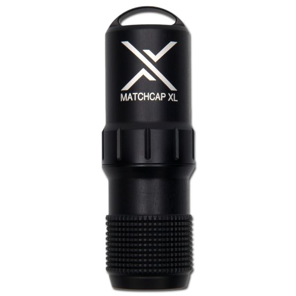 Streichholzbox Exotac Match Cap XL schwarz