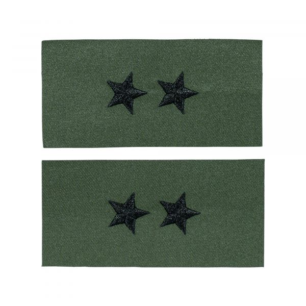 Rangabzeichen US Textil Major General oliv