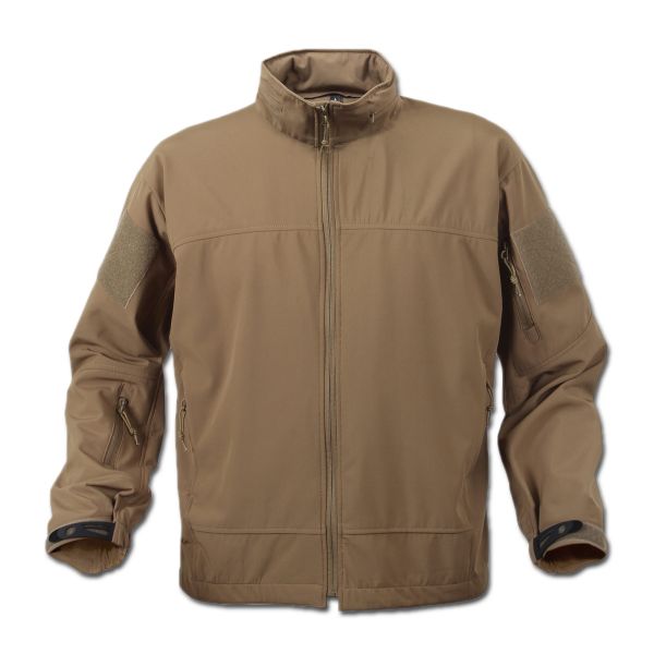 Rothco Covert Spec Ops Lightweight Soft Shell Jacke Coyote Braun