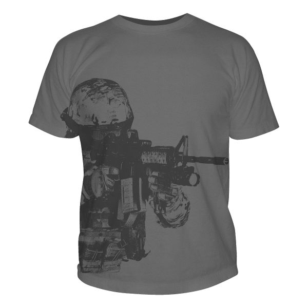 5.11 T-Shirt Tactical Camo Logo schwarz