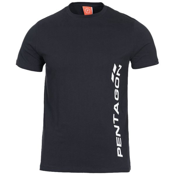 Pentagon T-Shirt Vertical schwarz