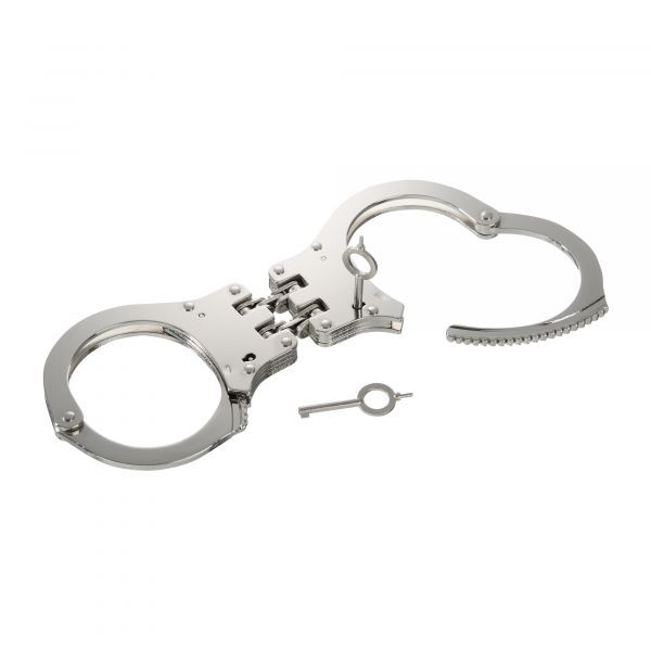 Fein Handschellen aus Stahl Polizei Aufgaben Double Lock Keys Spielzeug-DE 