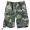 Paratrooper Mil-Tec Shorts washed urban
