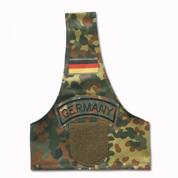 200 1 Stück Bundeswehr:Armbinde:Germany auf Flecktarn.RS:Gummizug 
