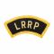 Armabzeichen US LRRP goldfarben schwarz