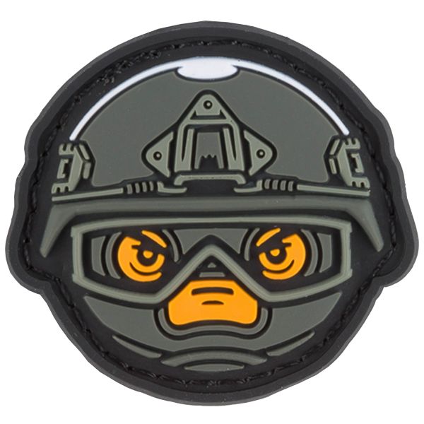TacOpsGear 3D Patch PVC Tacticons Nr.23 SWAT Smiley Emoji