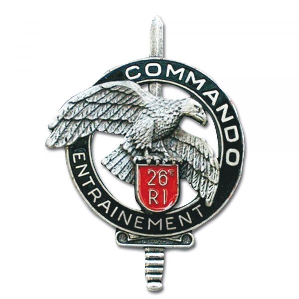 Abzeichen franz. Commando CEC 26e RI
