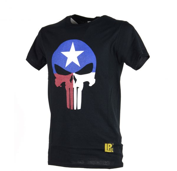 La Patcheria T-Shirt Texas Punsiher schwarz