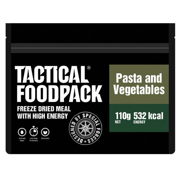 Tactical Foodpack Outdoor Nahrung Cremige Gemüsepasta