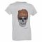 Defcon 5 T-Shirt Chest Skull Wool Cap heather grey