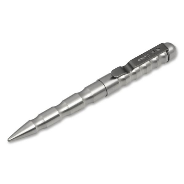 Böker Plus Tactical Pen MPP Titan silberfarben
