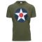 Fostex Garments T-Shirt U.S. Army Air Corps oliv