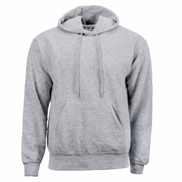 Hood-Sweatshirt grau