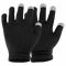 Touchscreen Herren-Handschuhe schwarz