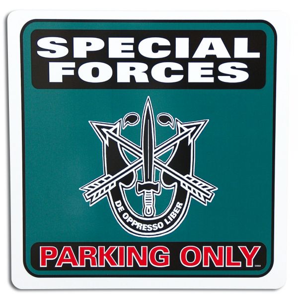 Parkschild Special Forces