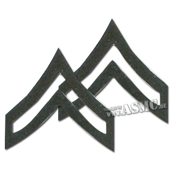 Rangabzeichen Metall US Corporal subdued