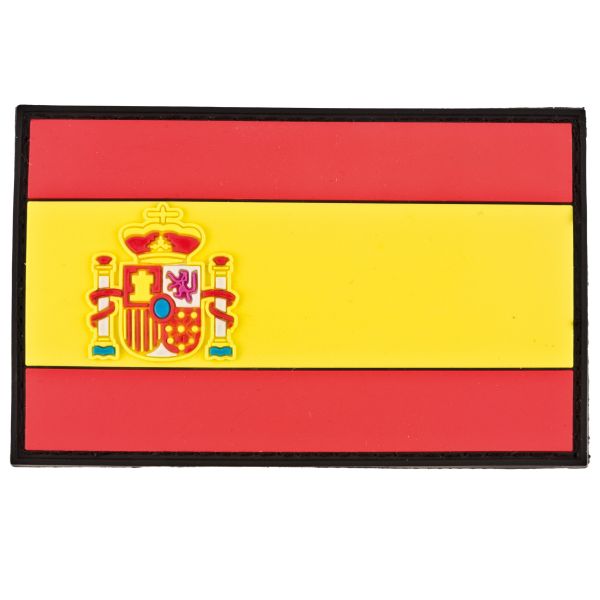 3D-Patch Spanien mit Wappen