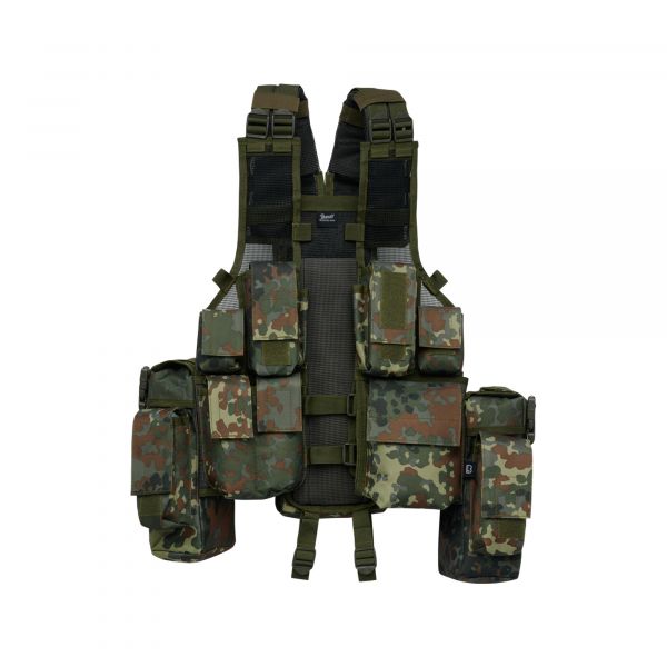 Brandit Weste Tactical Vest flecktarn