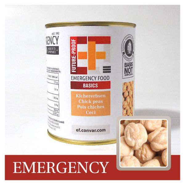 EF Emergency Food Basics Kichererbsen