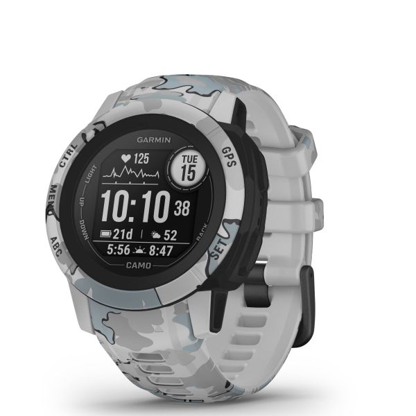 Garmin Smartwatch Instinct 2S Camo Edition camouflage grau