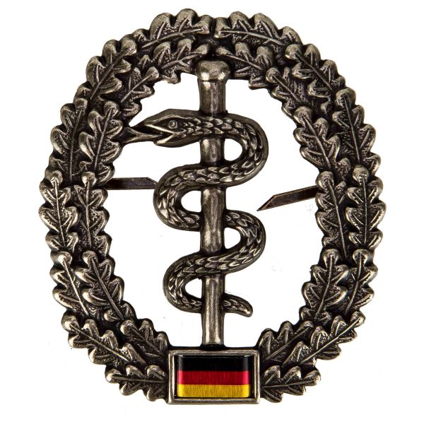 bronze für Sanitätspersonal in grau Bundeswehr  Abz