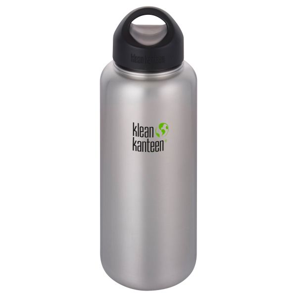 Klean Kanteen Trinkflasche Wide 1182 ml brushed stainless