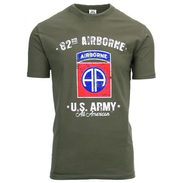 Fostex Garments T-Shirt U.S. Army 82nd Airborne oliv