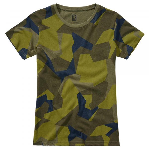 ASMC Brandit T-Shirt swedish camo Frauen
