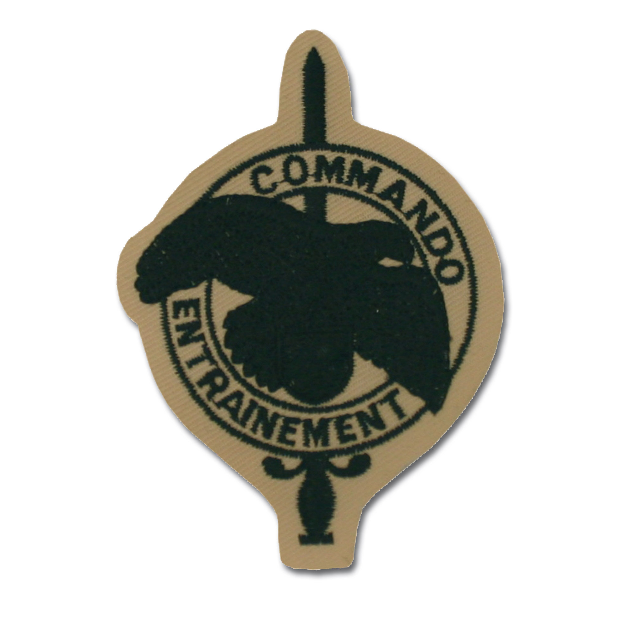 Wappenschild Commando Entrainement Französische Spezialkräfte Kommando  #9283