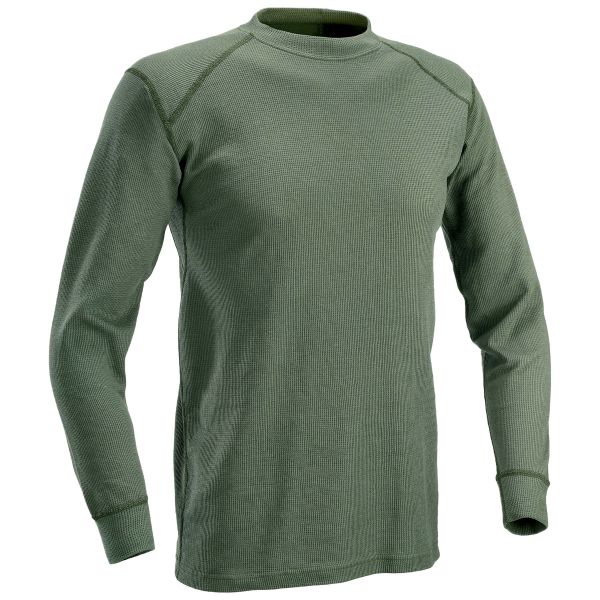 Defcon 5 Pullover Tactical Thermo Shirt LS oliv