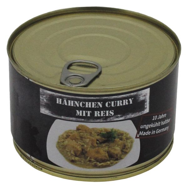 MFH Hähnchen Curry mit Reis Vollkonserve 400 g