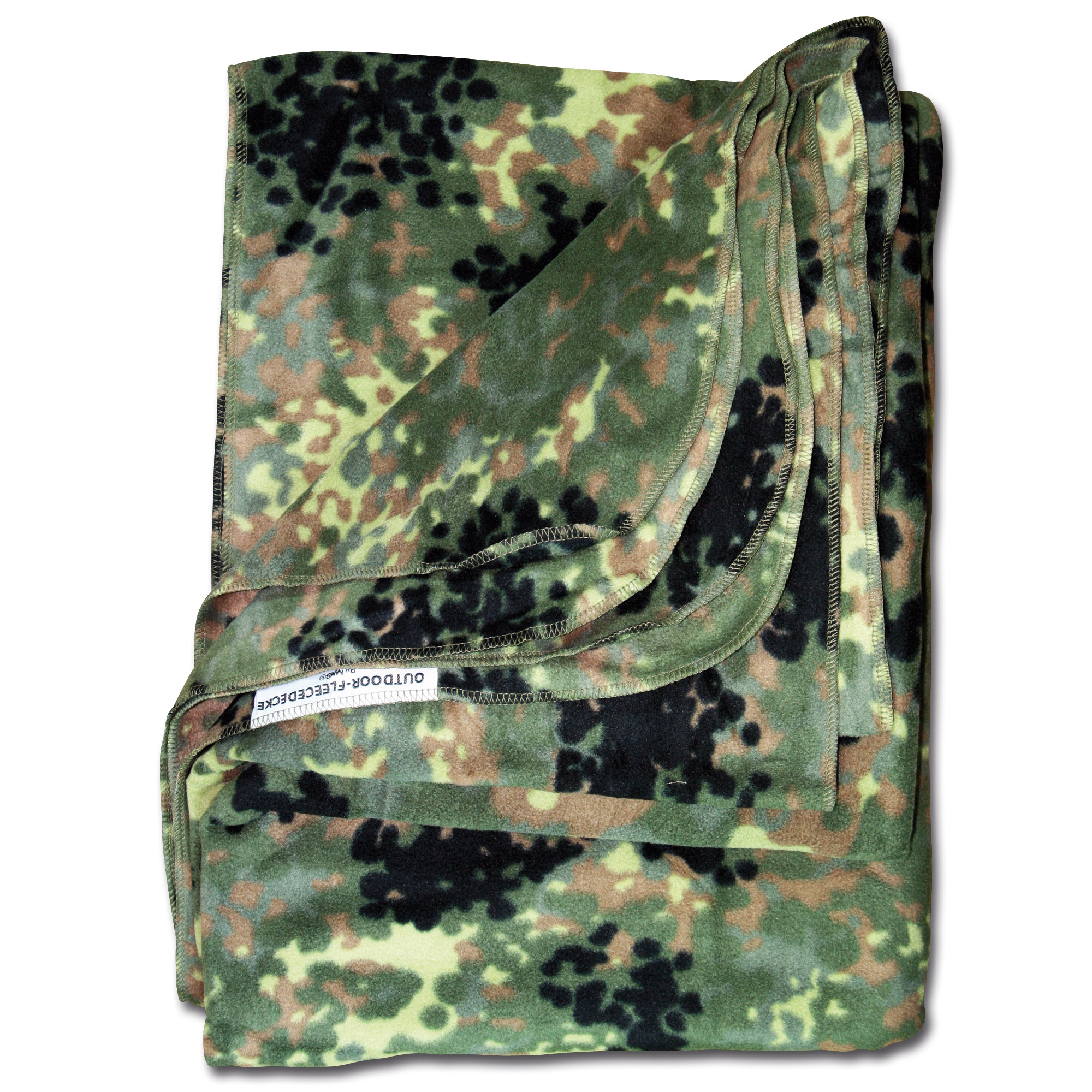 BW Fleecedecke Outdoor Armee Bundeswehr Fleece Army Decke Picknickdecke 2 x 1,4 